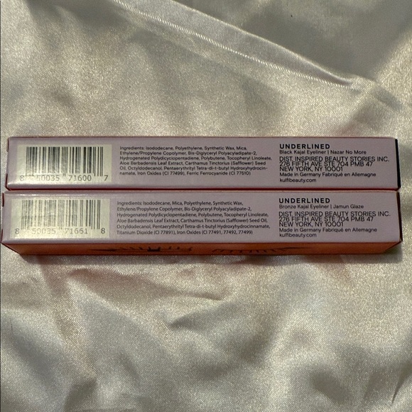 Kajal Eyeliner Crayon - Nazar No More and Jamun Glaze. $40 retail Sephora. - Picture 2 of 3